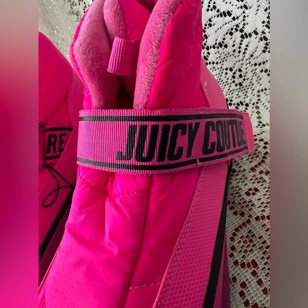 NWT Juicy Couture Veronica Puffer Snow Boots sz 9 moon boot - Picture 5 of 7
